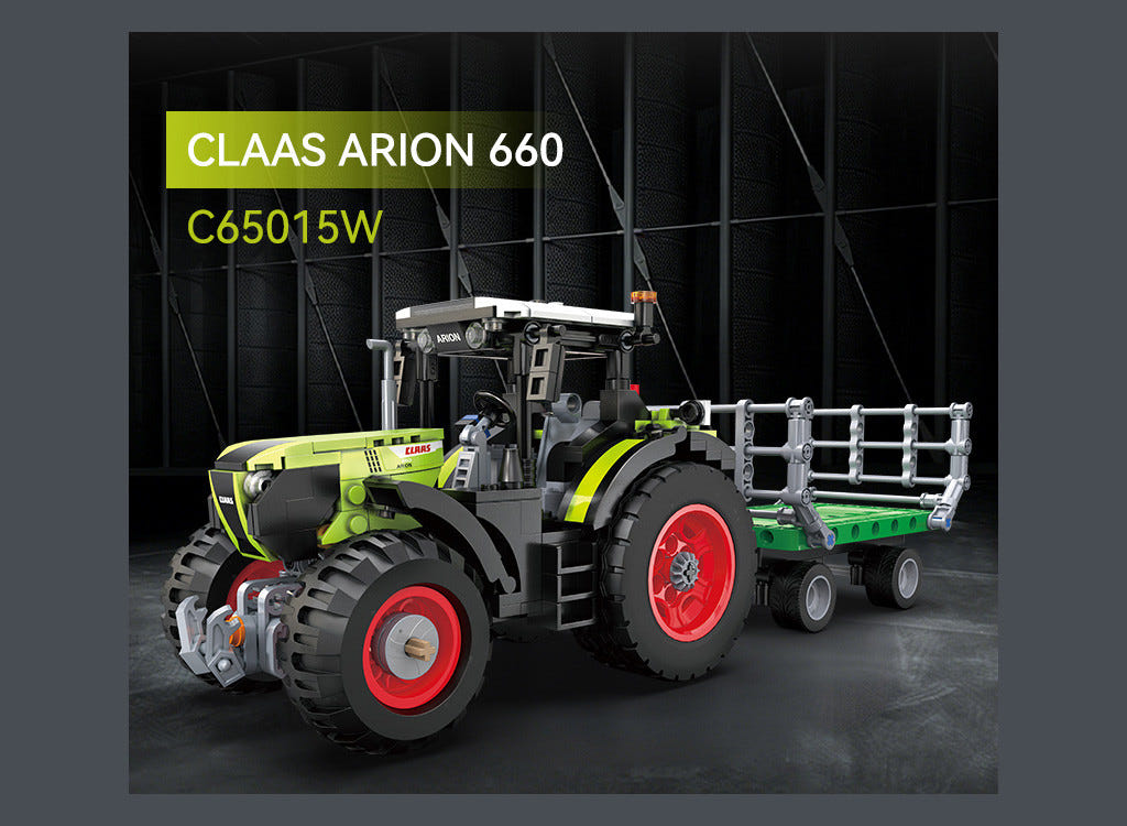 CaDA CLAAS Arion 660 Farm Tractor - 448 pcs - C65015W