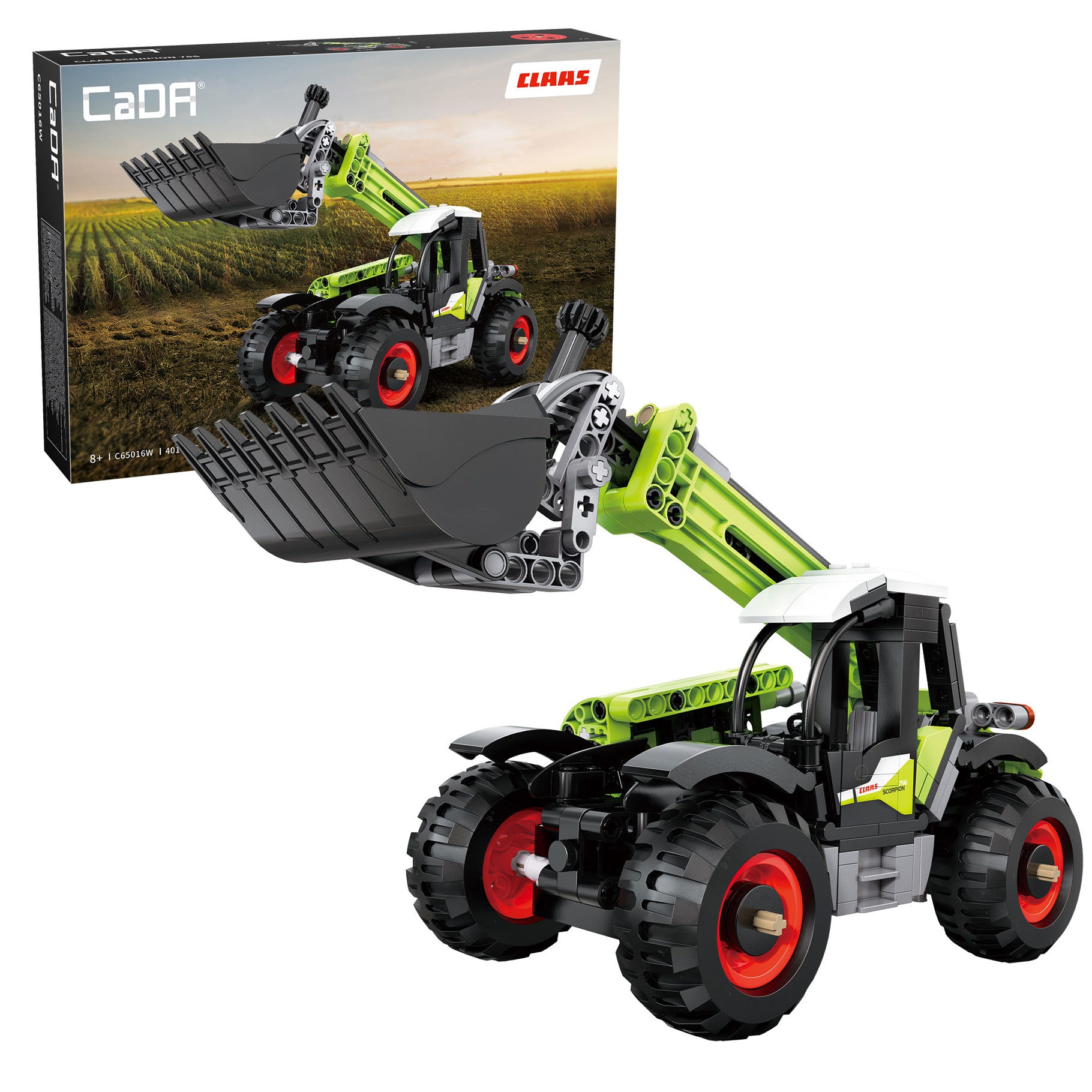 CaDA CLAAS Scorpion 756 Farm Telehandler - 401 pcs - C65016W