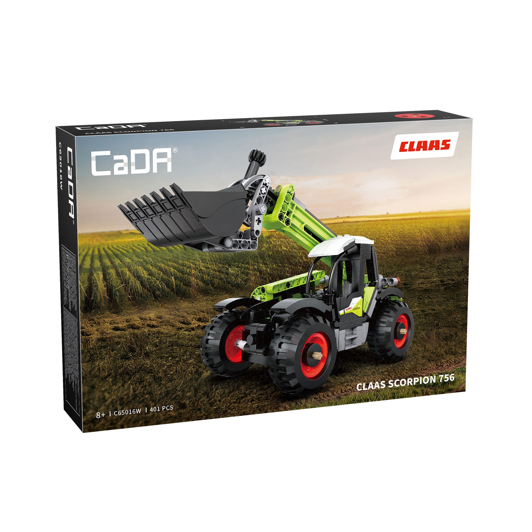 CaDA CLAAS Scorpion 756 Farm Telehandler - 401 pcs - C65016W