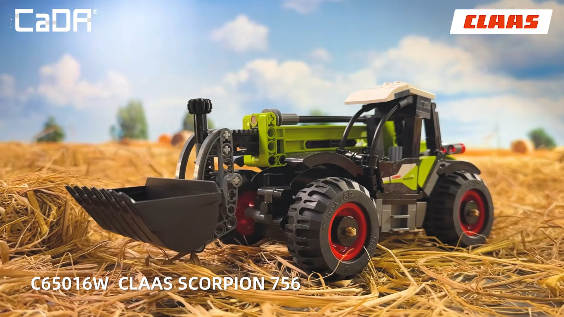 CaDA CLAAS Scorpion 756 Farm Telehandler - 401 pcs - C65016W