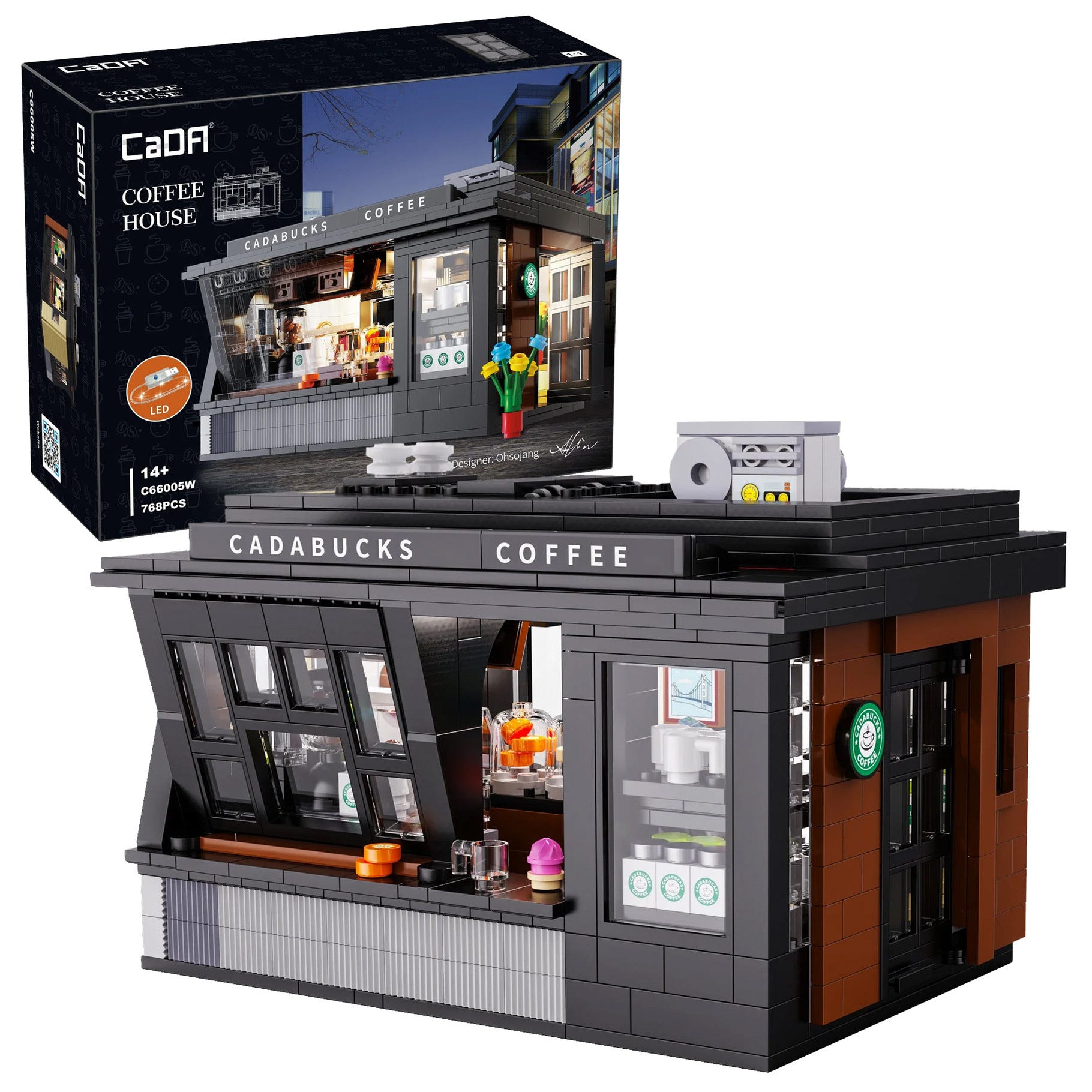 CaDA Street Coffee House - 768 pcs - C66005W
