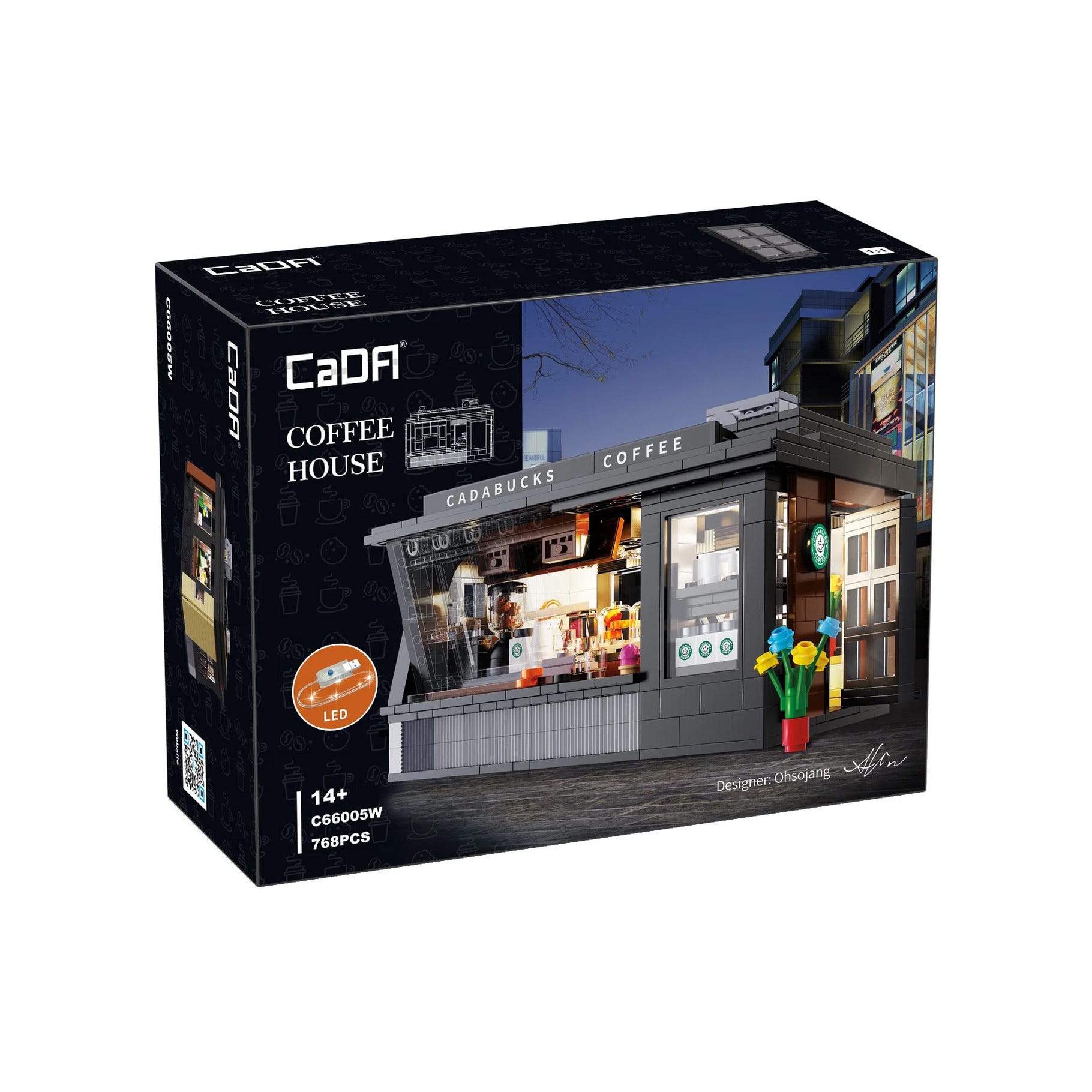 CaDA Street Coffee House - 768 pcs - C66005W
