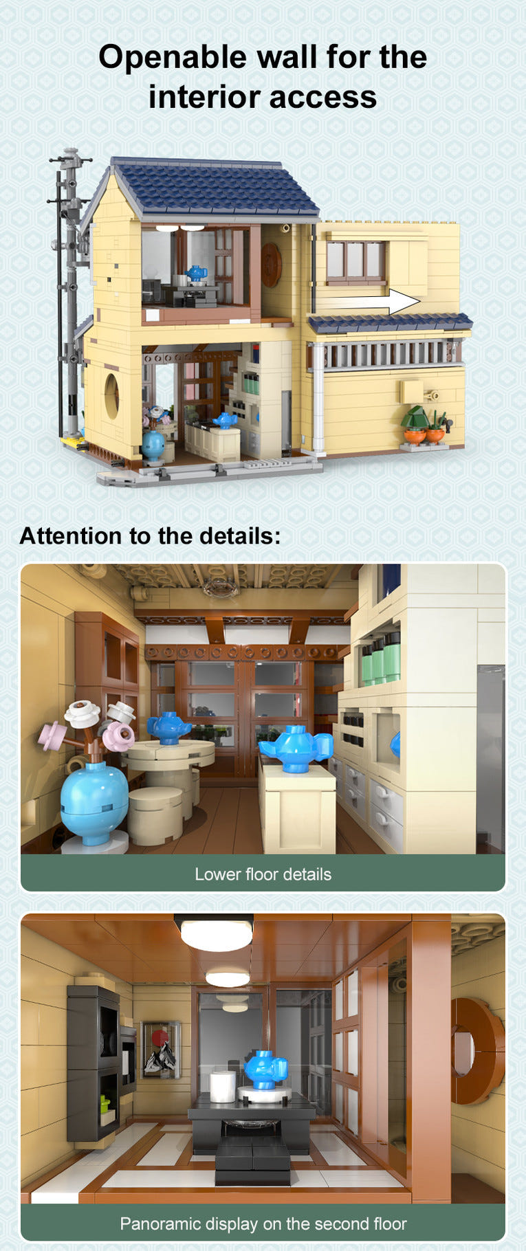 CaDA Japanese Kissaten Tea Shop - 1200 pcs - C66010W