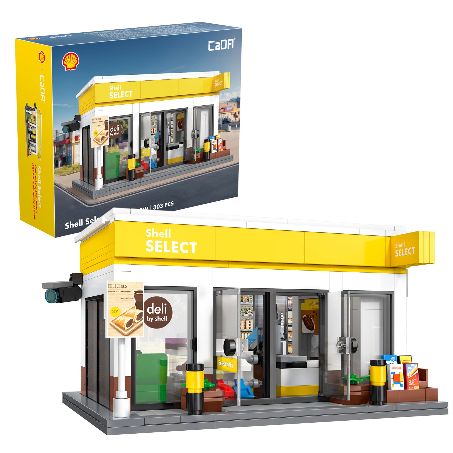 CaDA Shell Select - 303 pcs - C66027W