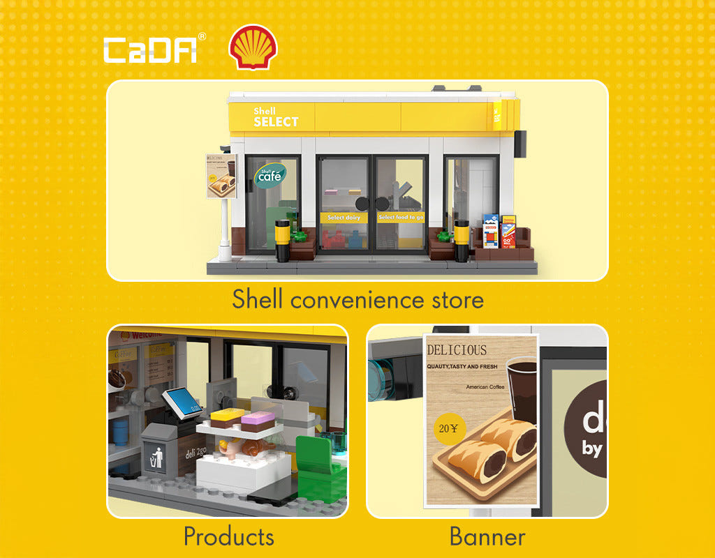 CaDA Shell Select - 303 pcs - C66027W