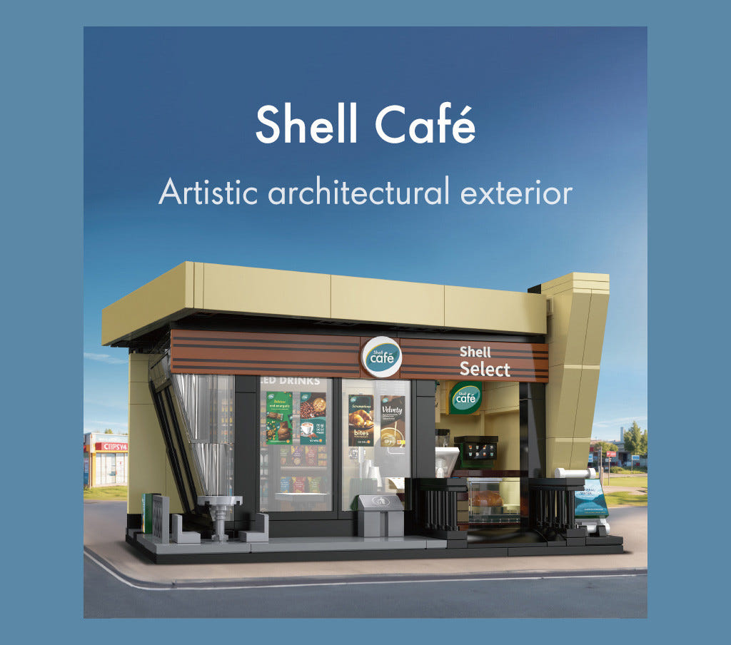CaDA Shell Select Coffee Shop Café - 351 pcs - C66033W
