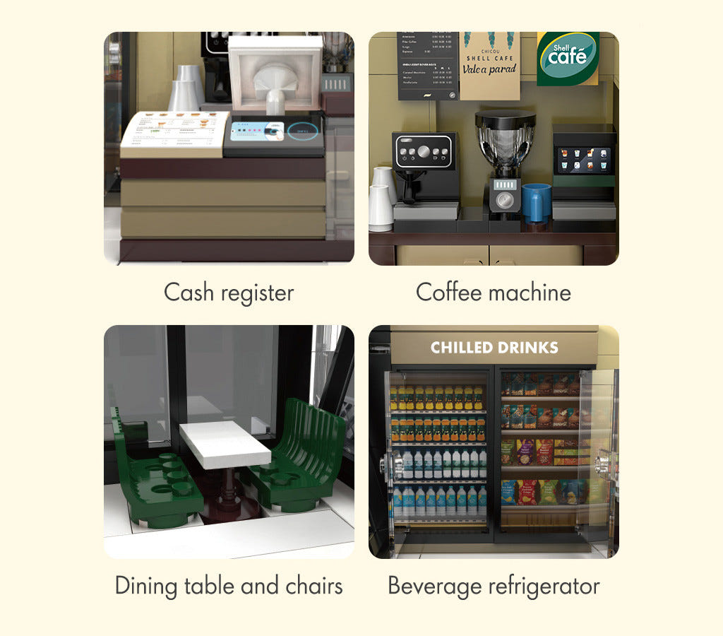 CaDA Shell Select Coffee Shop Café - 351 pcs - C66033W