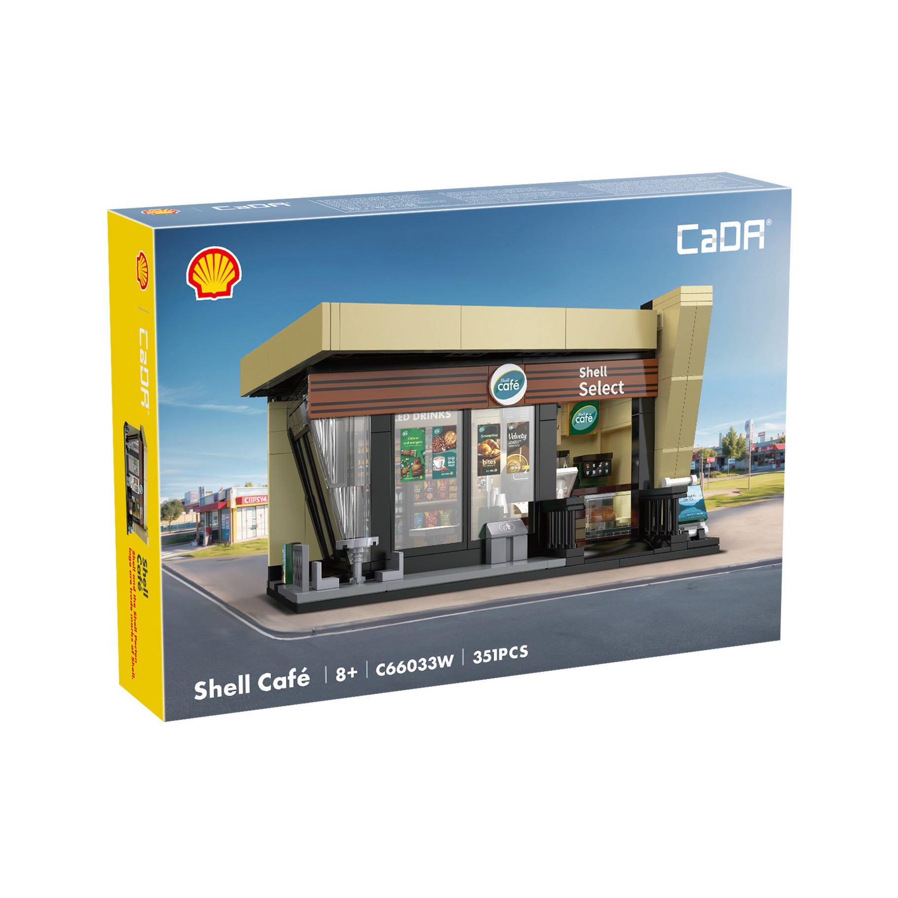 CaDA Shell Select Coffee Shop Café - 351 pcs - C66033W