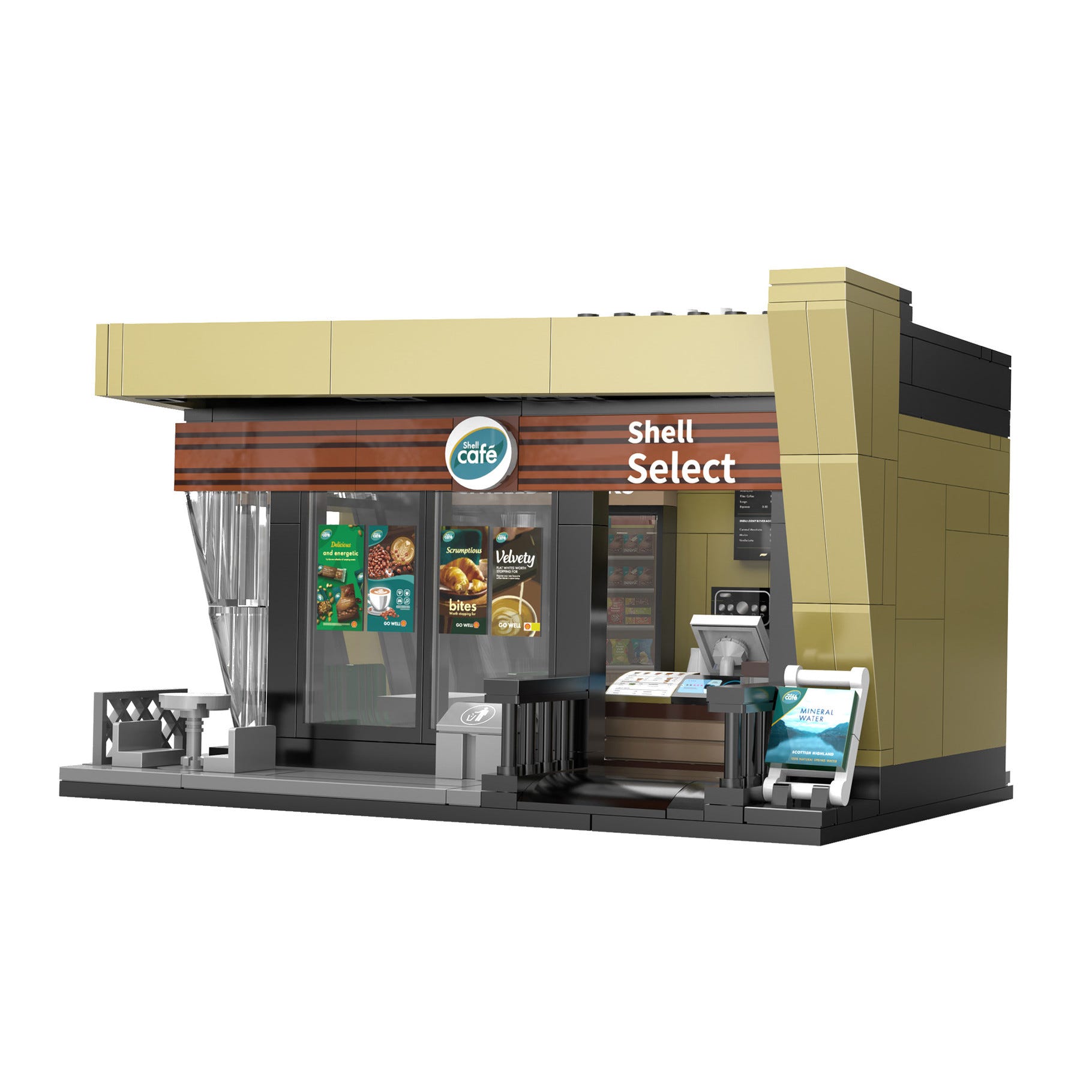 CaDA Shell Select Coffee Shop Café - 351 pcs - C66033W