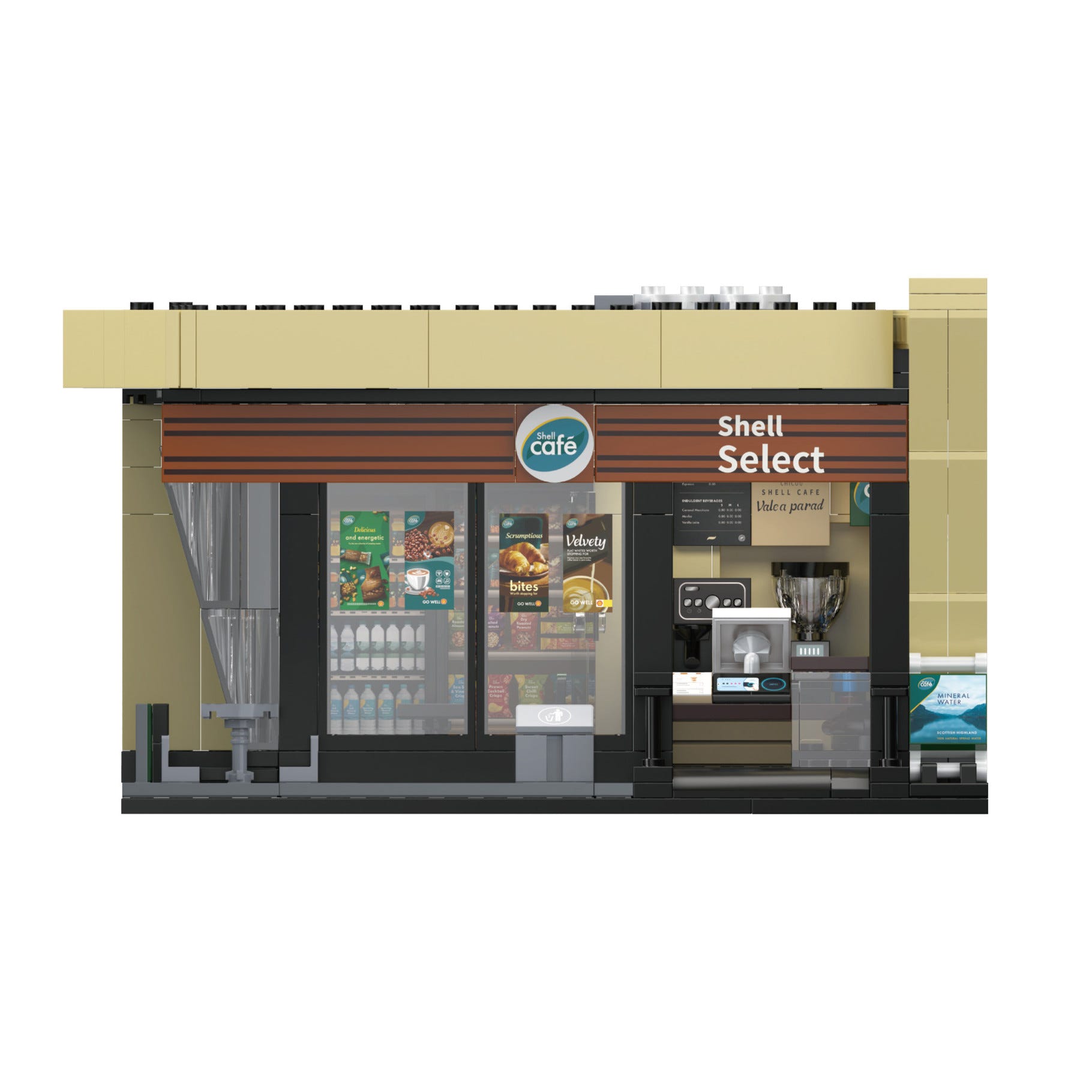 CaDA Shell Select Coffee Shop Café - 351 pcs - C66033W