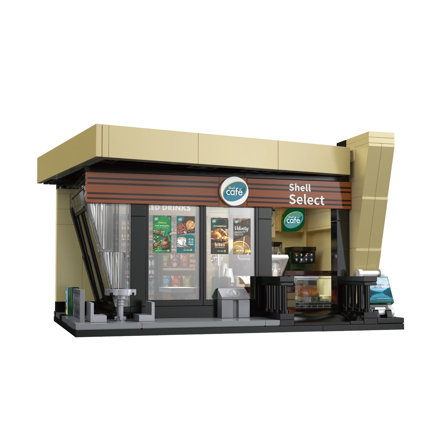 CaDA Shell Select Coffee Shop Café - 351 pcs - C66033W
