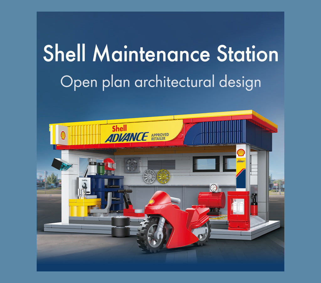 CaDA Shell Maintenance Service Station - 330 pcs - C66034W