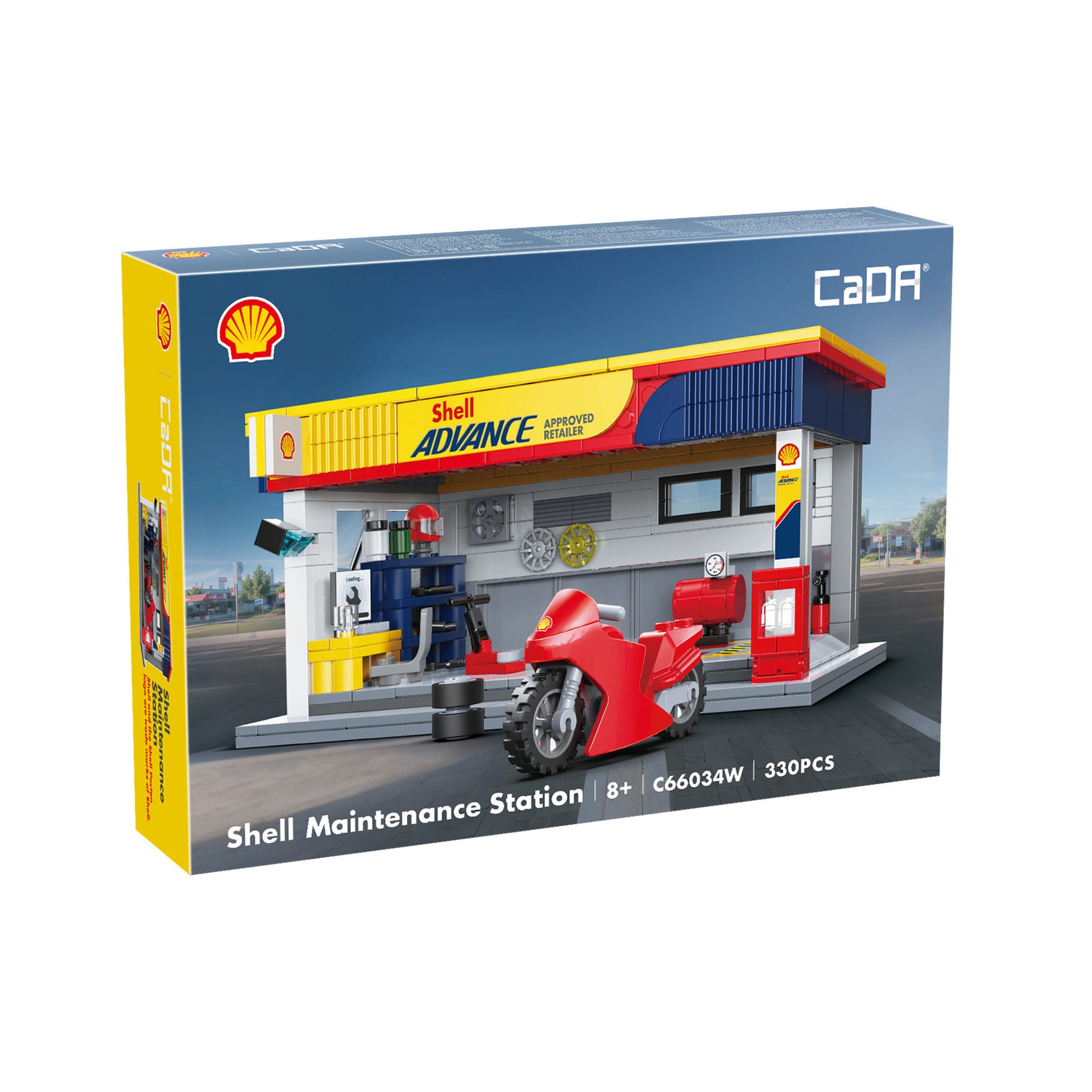 CaDA Shell Maintenance Service Station - 330 pcs - C66034W