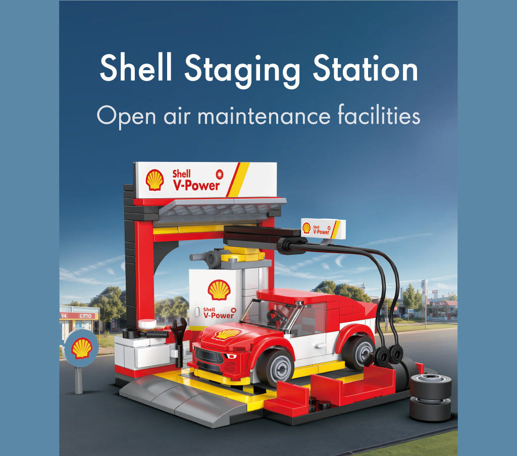 CaDA Shell Pit Stop Staging Station - 237 pcs - C66035W