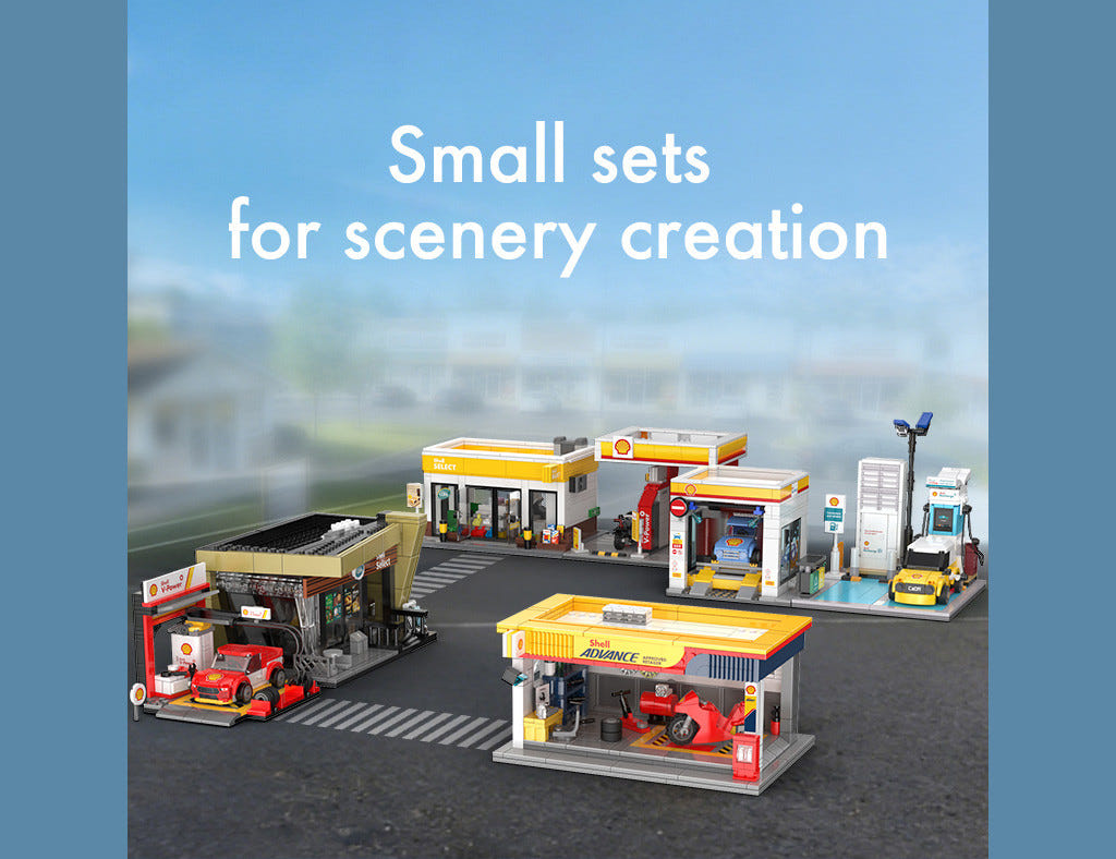 CaDA Shell Pit Stop Staging Station - 237 pcs - C66035W