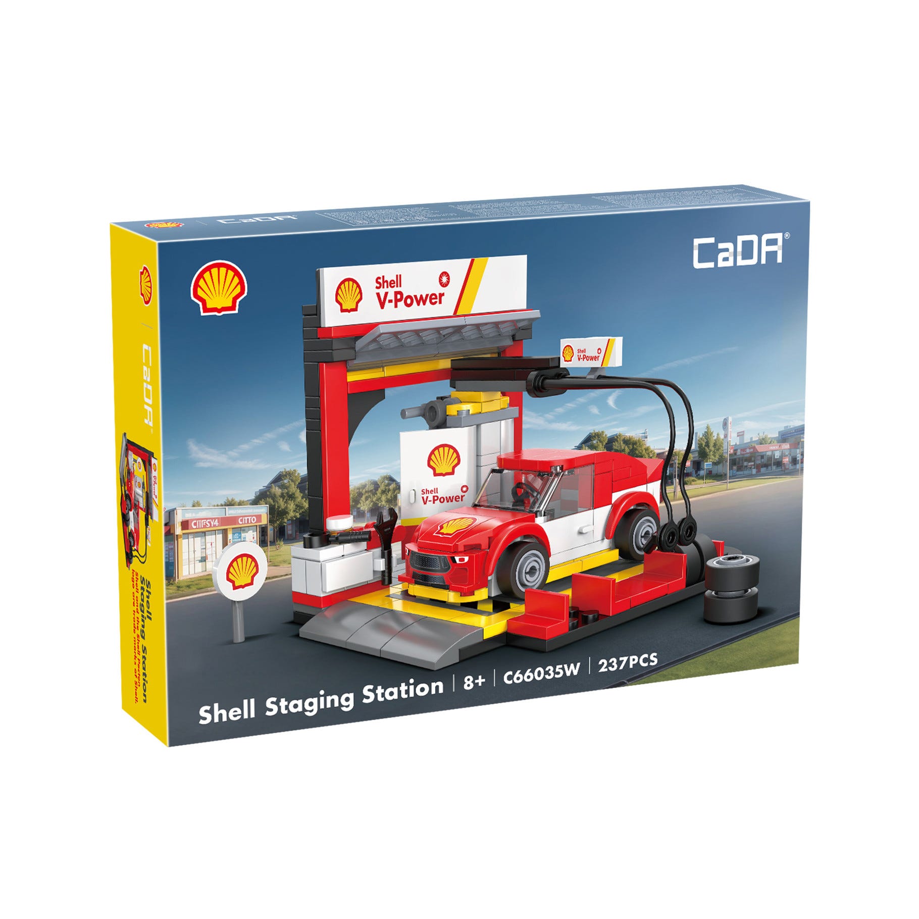 CaDA Shell Pit Stop Staging Station - 237 pcs - C66035W