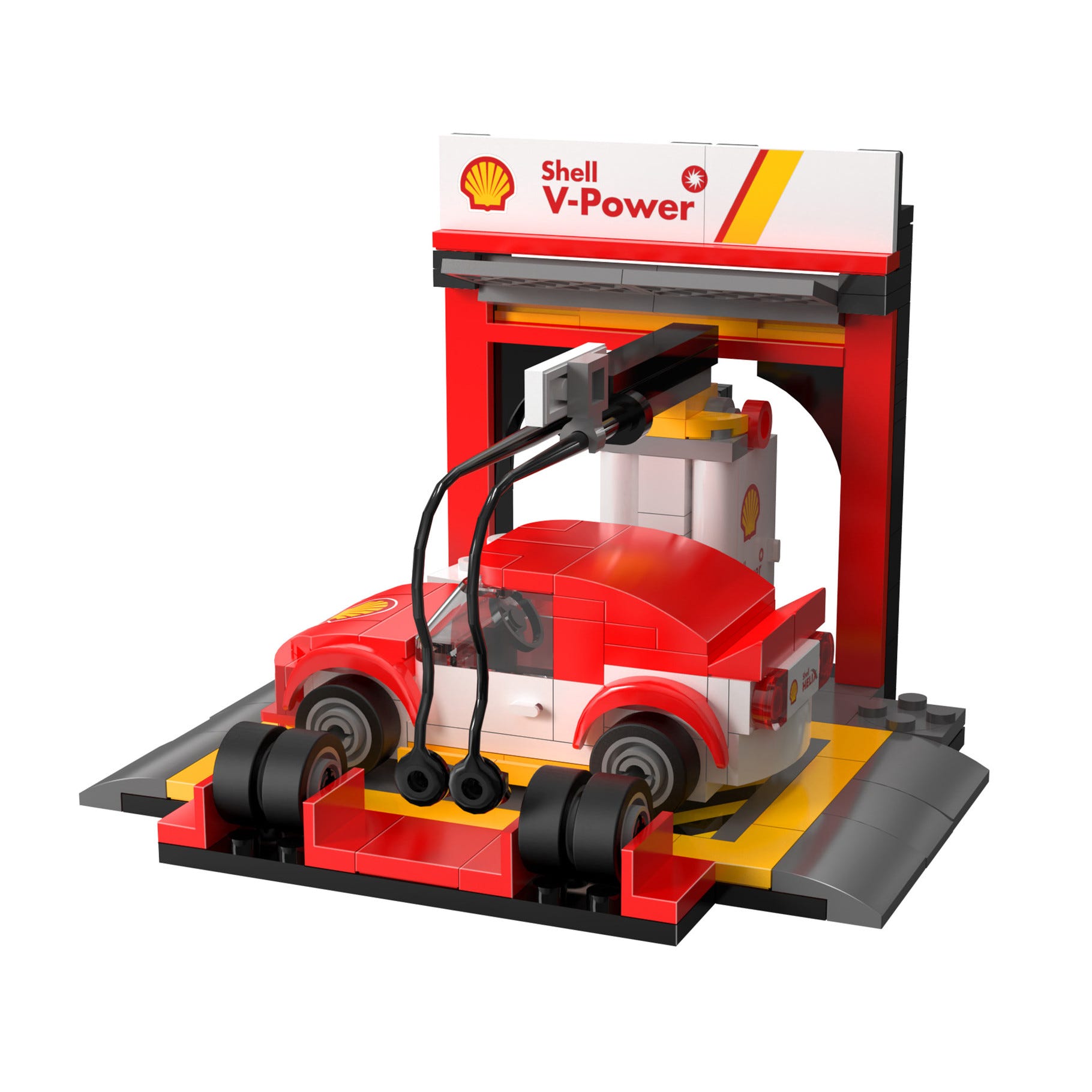 CaDA Shell Pit Stop Staging Station - 237 pcs - C66035W