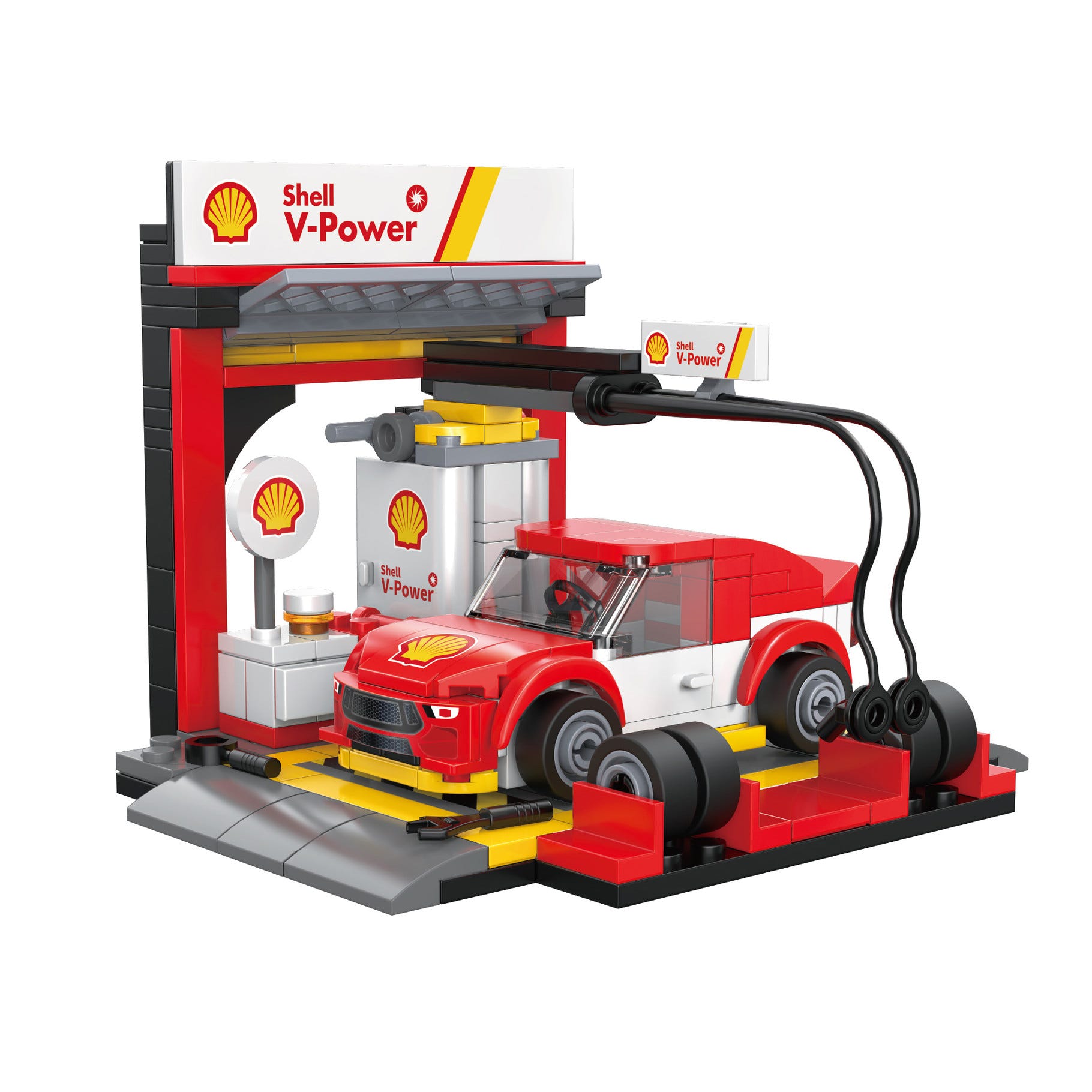 CaDA Shell Pit Stop Staging Station - 237 pcs - C66035W