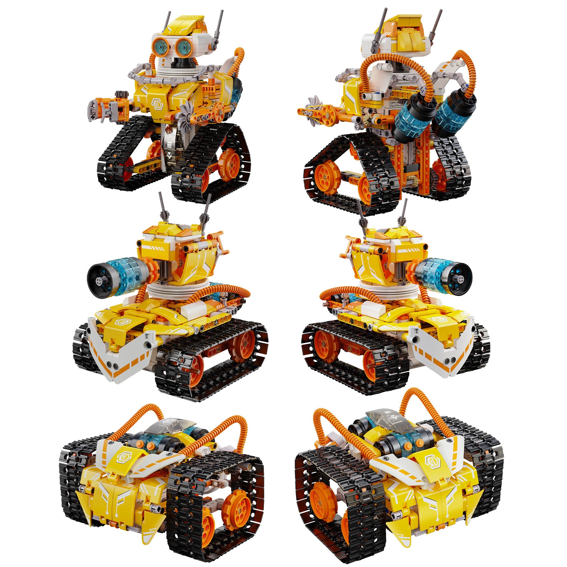 W·BOT Code Robot 3-In-1 - 455 pcs - Loaded Dice