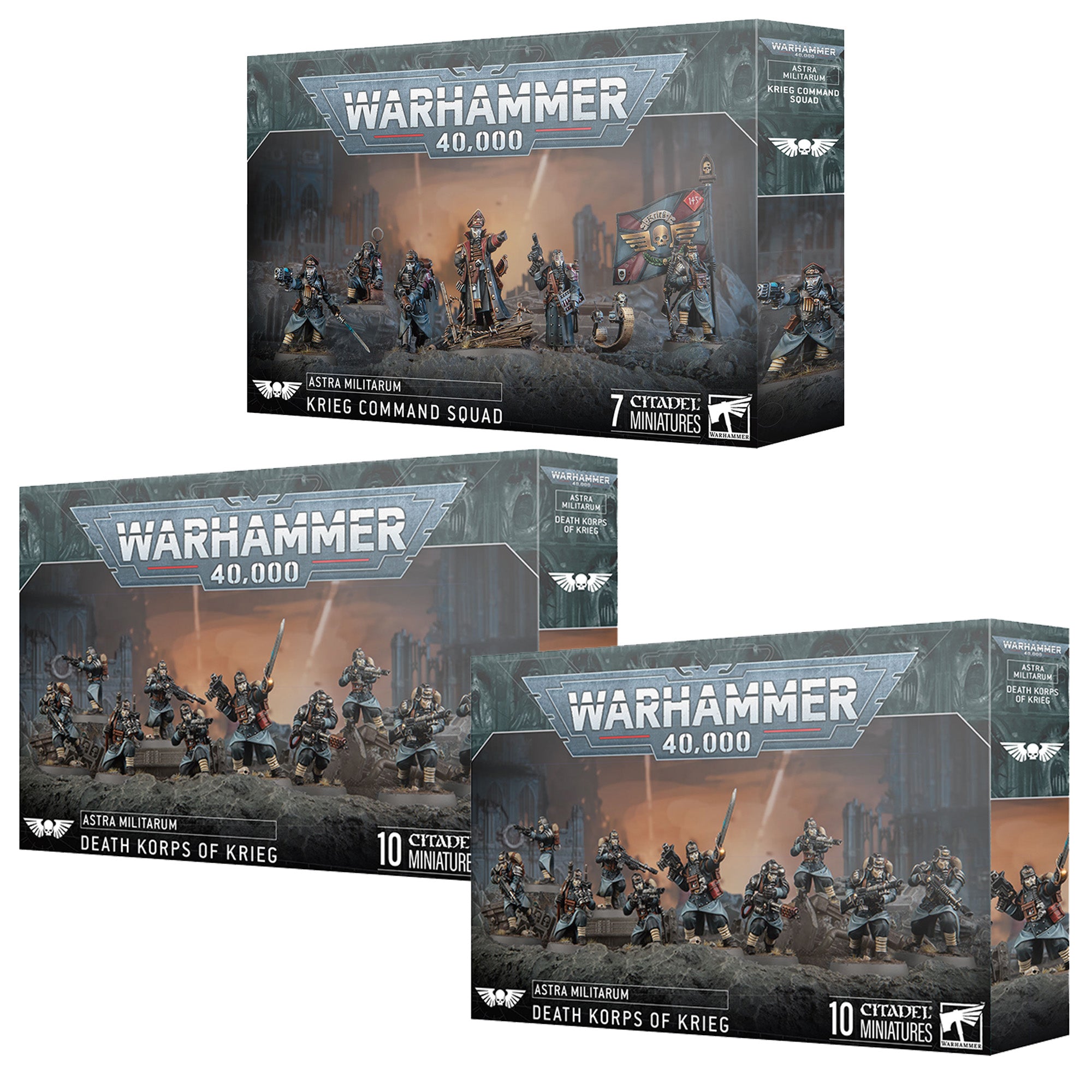 Astra Militarum: Krieg Command & Death Korps Bundle - Loaded Dice