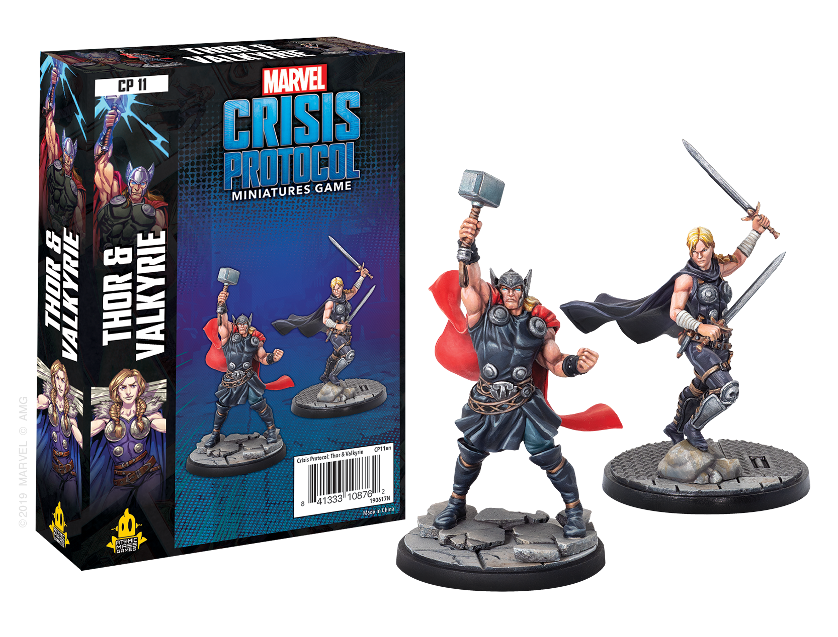 Marvel Crisis Protocol: Thor and Valkyrie - Loaded Dice Barry Vale of Glamorgan CF64 3HD
