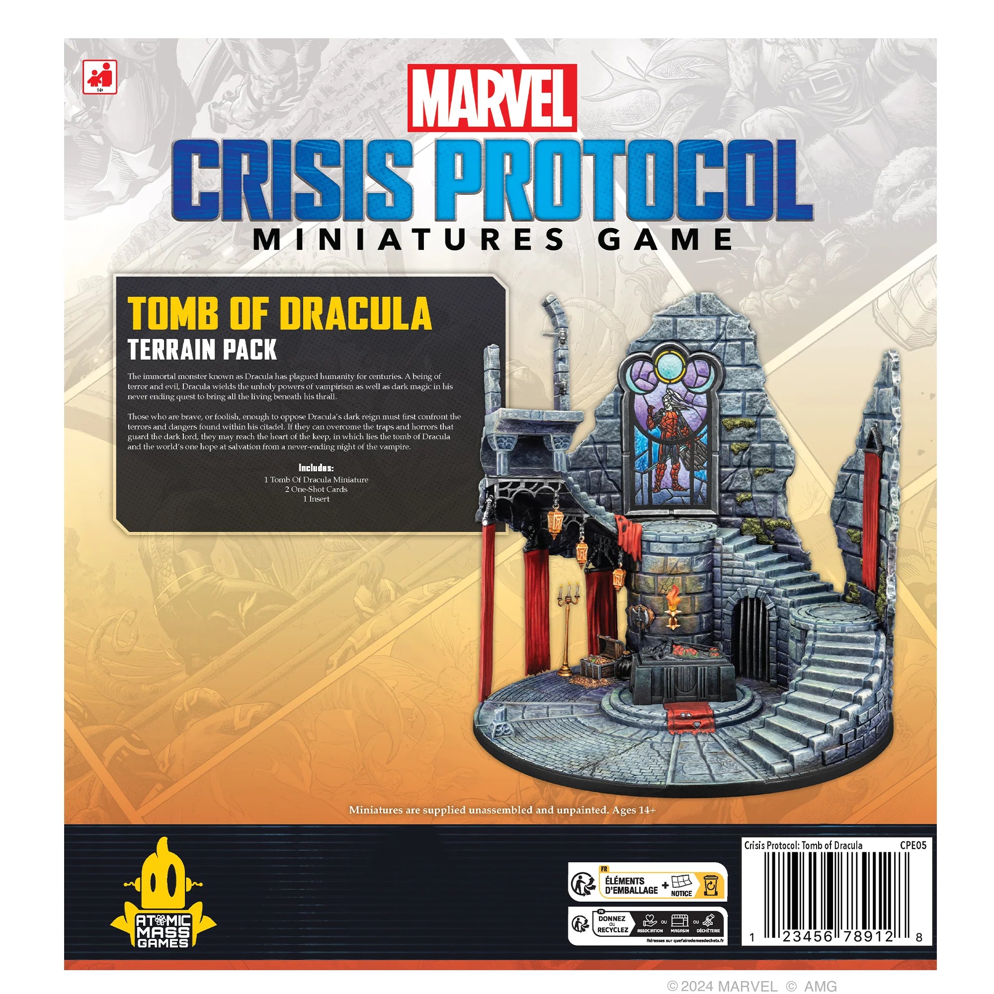 Marvel Crisis Protocol: Tomb of Dracula Terrain Pack - Loaded Dice