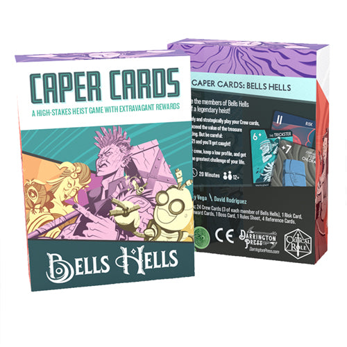 Caper Cards Bells Hells Card Game - Loaded Dice