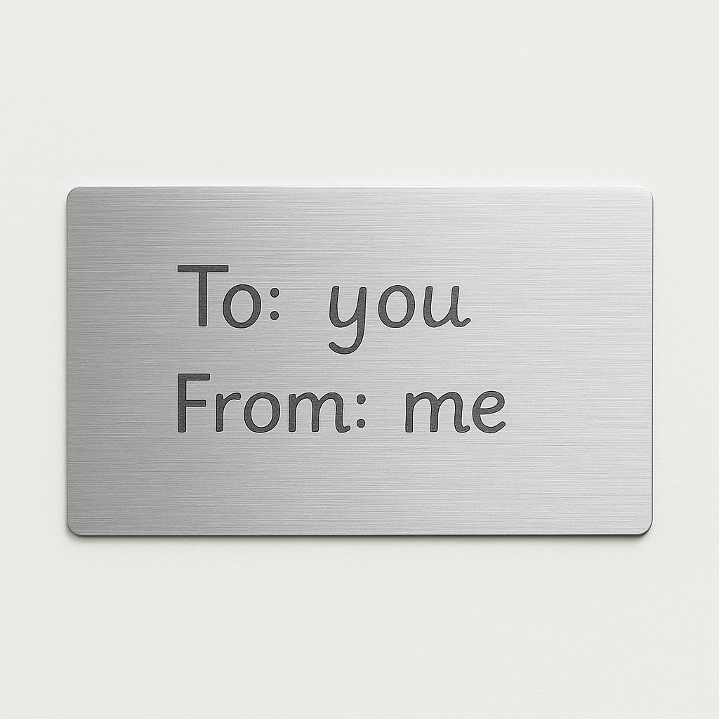 Gift Message - Loaded Dice