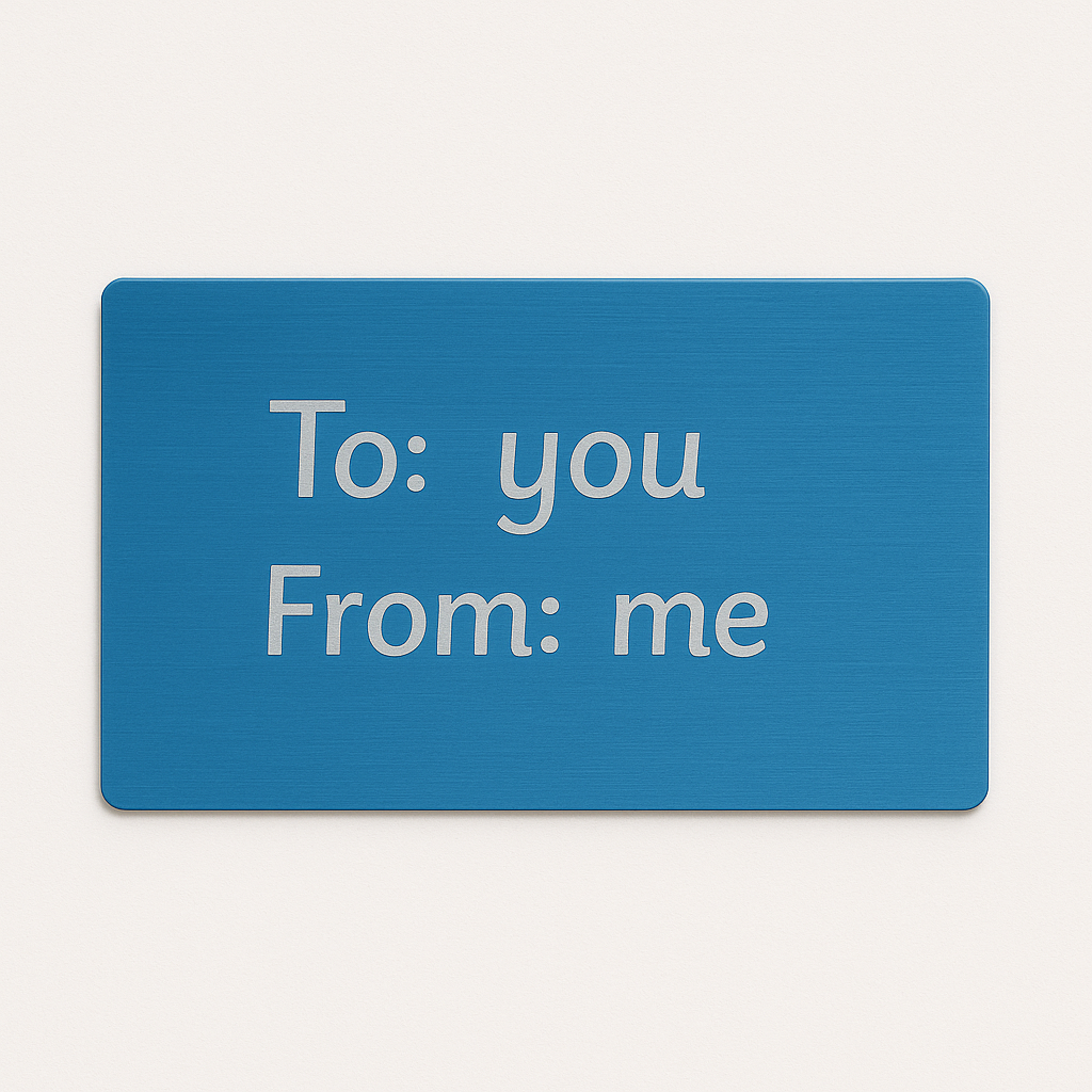 Gift Message - Loaded Dice