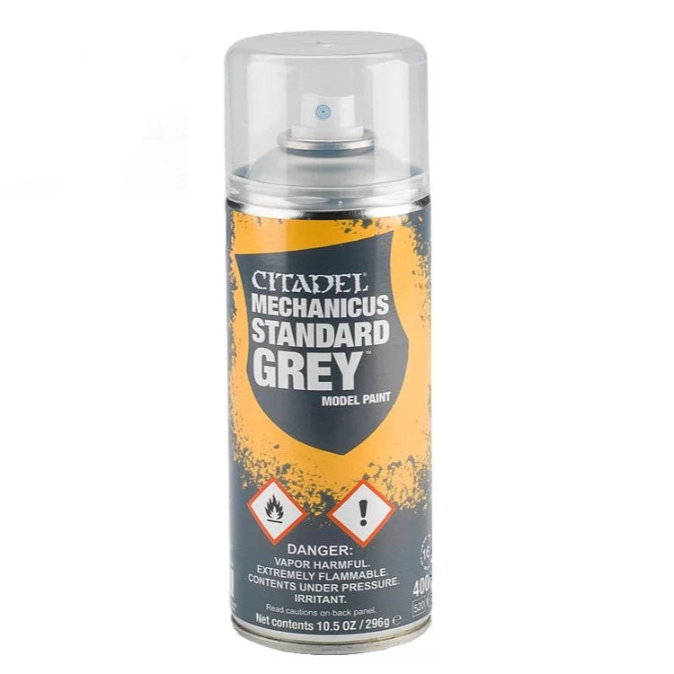 Citadel Mechanicus Standard Grey Spray Paint 400ml - Loaded Dice