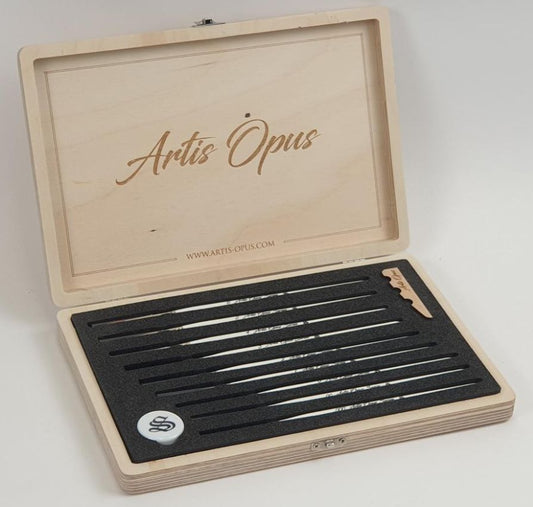 Artis Opus - Series S Complete 9-Brush Set - Loaded Dice