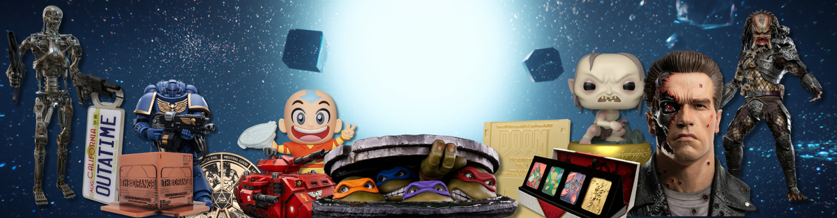 Collectibles at Loaded Dice – statues, action figures, Funko Pop! and replicas