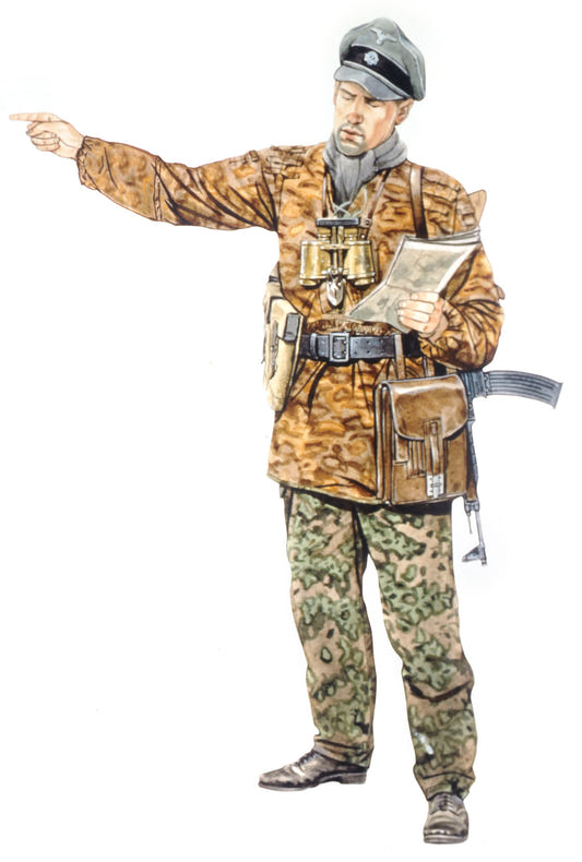 Dragon Sturmbannfuhrer (Ardennes 1944) 1:16 Figure - D1602