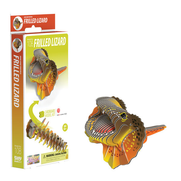EUGY Frilled Lizard - Any 6 for the price of 5 (Add 6 to Basket) - Loaded Dice Barry Vale of Glamorgan CF64 3HD