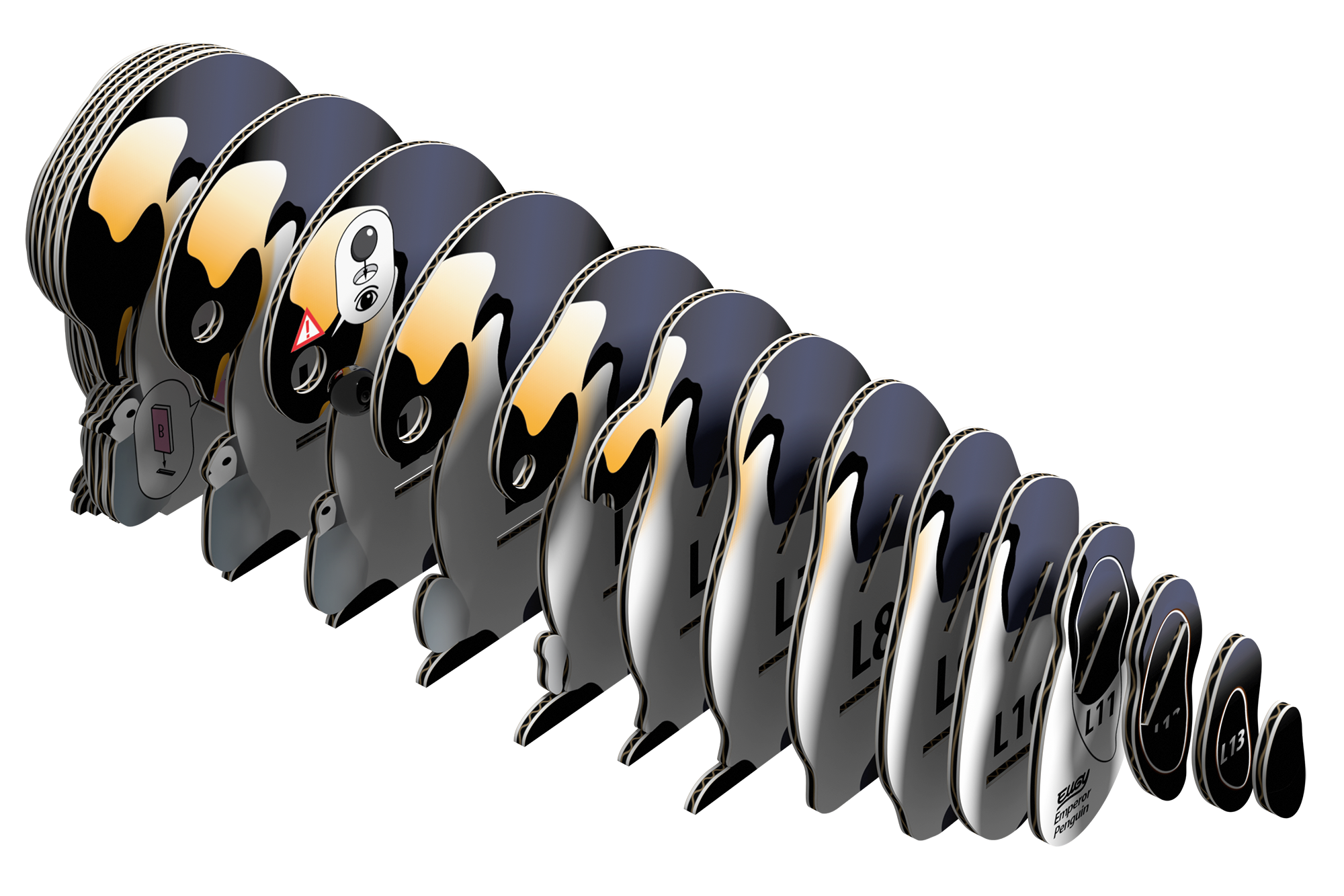 EUGY Emperor Penguin - Loaded Dice