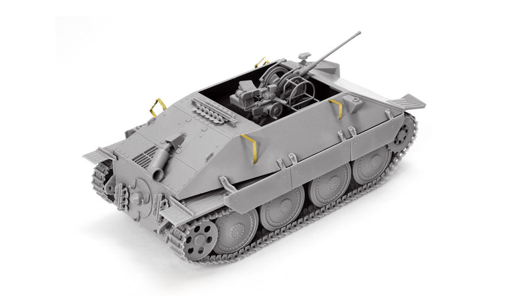 Dragon 1:35 Bergepanzer 38(t) Hetzer mit 2cm FlaK 38 with Interior & Bonus Items - D6399