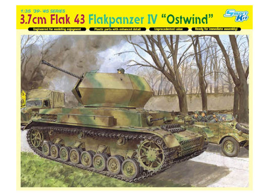 Dragon 1:35 3.7cm Flak 43 Flakpanzer IV "Ostwind" - D6550