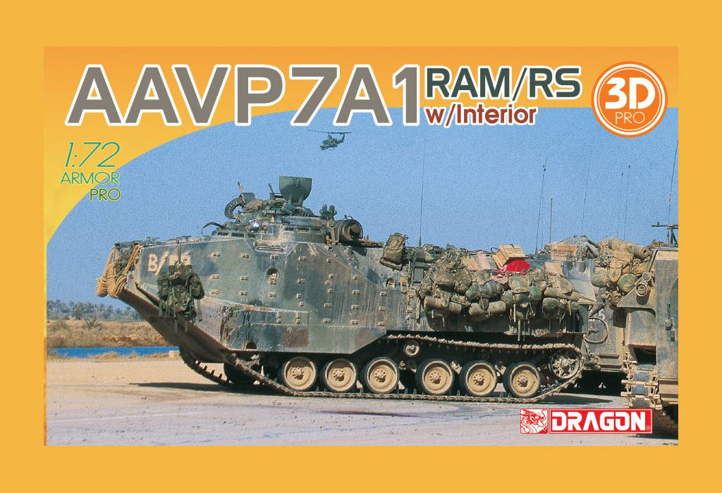 Dragon 1:72 AAVP7A1 RAM/RS with Interior - D7619