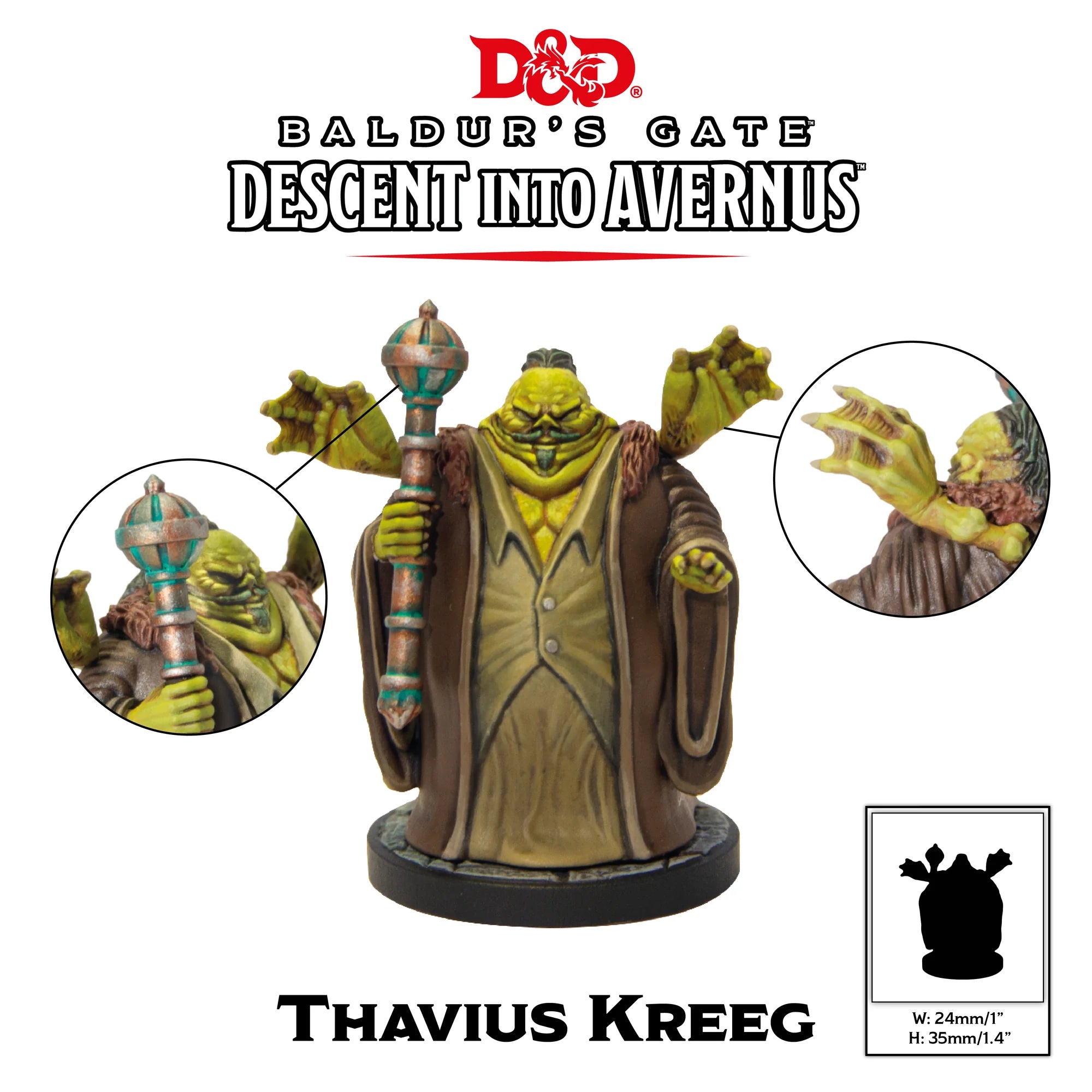 D&D - Descent Into Avernus "Thavius Kreeg" - Loaded Dice Barry Vale of Glamorgan CF64 3HD