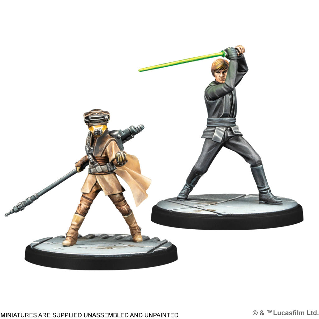 Star Wars Shatterpoint: Fearless and Inventive (Jedi Luke Skywalker Squad Pack) - Release Date 26/1/24 - Loaded Dice Barry Vale of Glamorgan CF64 3HD