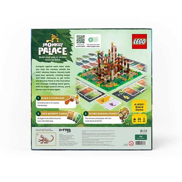 Lego Monkey Palace Board Game - Loaded Dice