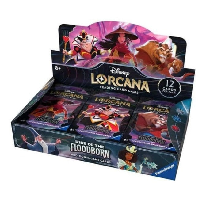Disney Lorcana Rise of the Floodborn Booster Box - Loaded Dice Barry Vale of Glamorgan CF64 3HD