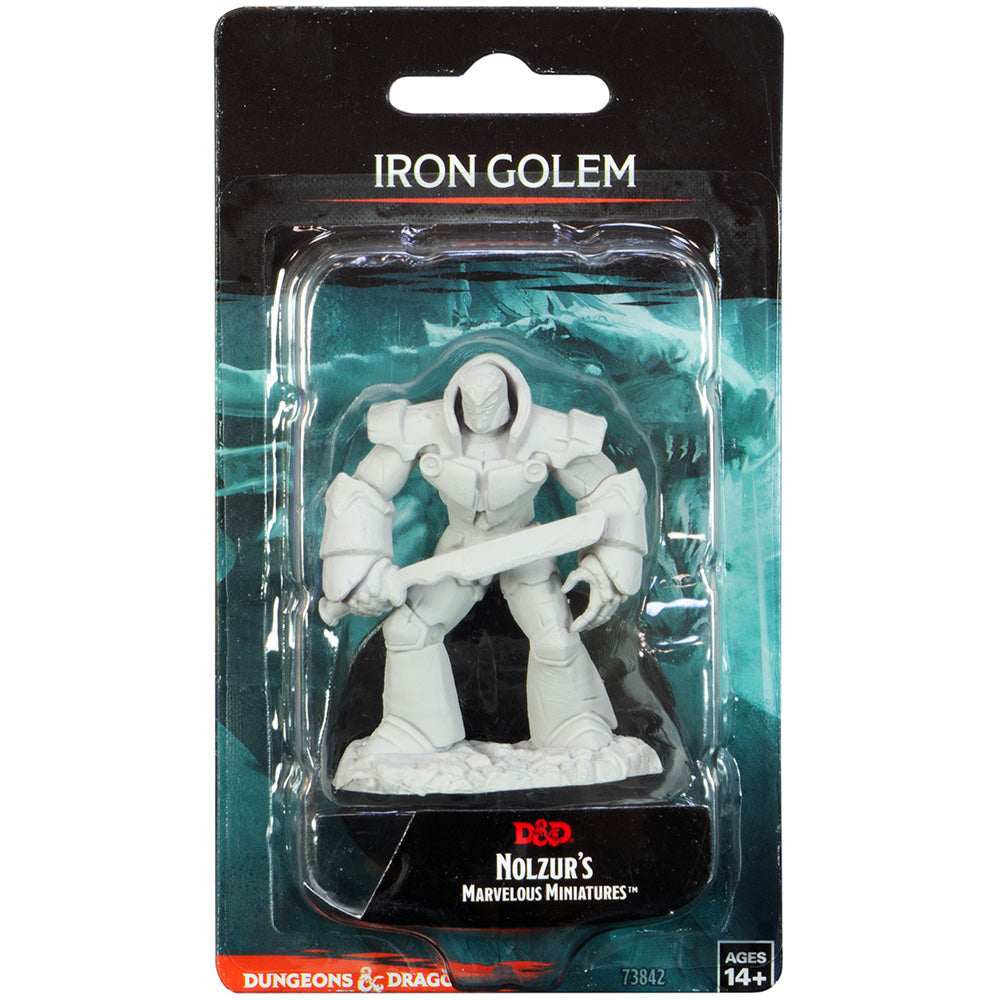 D&D Nolzurs Marvelous Miniatures: Iron Golem - Wave 10 - Loaded Dice