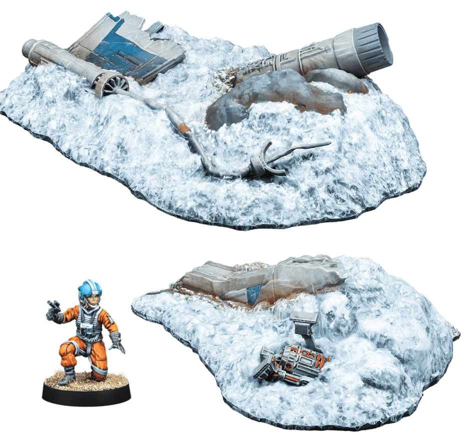 Star Wars Legion: Crashed X-Wing Battlefield Expansion - Loaded Dice