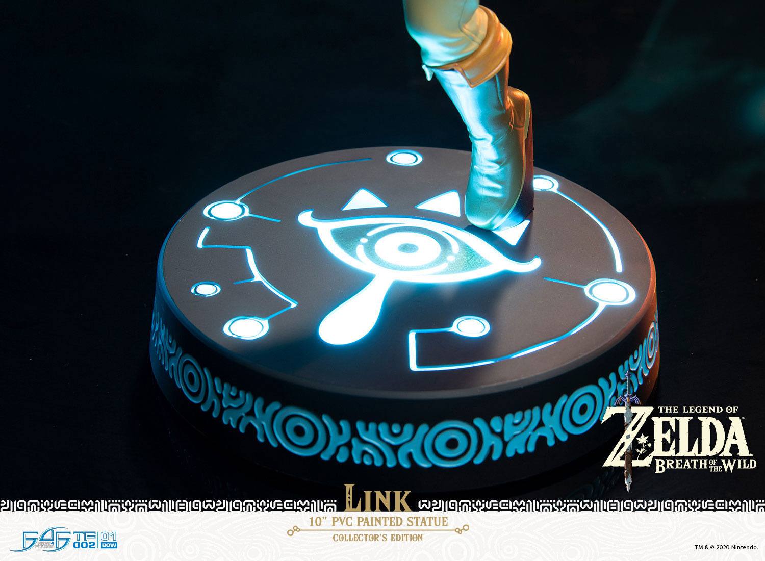 Zelda Breath of the Wild Link Statue Collector's Edition