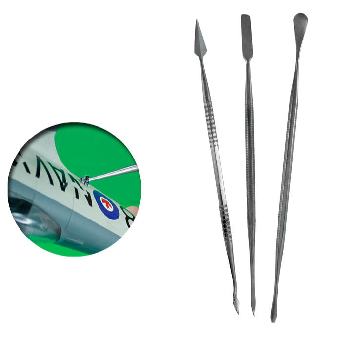 Vallejo Stainless Steel Carvers - Loaded Dice