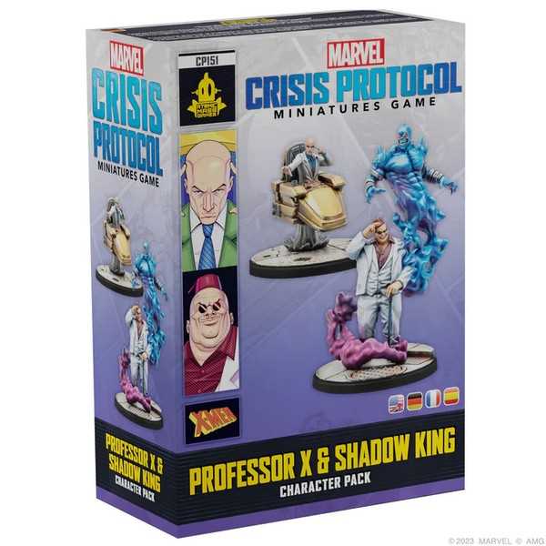 Marvel Crisis Protocol: Professor X & Shadow King - Expected Release March 2024 - Loaded Dice
