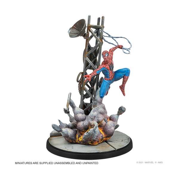 Marvel Crisis Protocol: Spider-Man and Black Cat - Loaded Dice Barry Vale of Glamorgan CF64 3HD