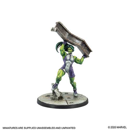 Marvel Crisis Protocol: She Hulk - Loaded Dice Barry Vale of Glamorgan CF64 3HD