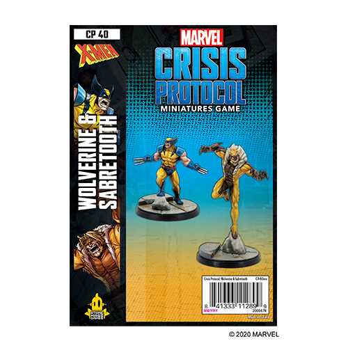 Marvel Crisis Protocol: Wolverine and Sabretooth - Loaded Dice Barry Vale of Glamorgan CF64 3HD